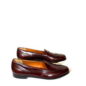 Salvatore Ferragamo Wing Tip Oxford Loafers